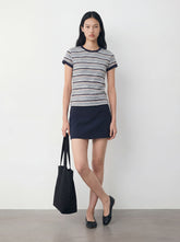 Striped Crewneck T-Shirt