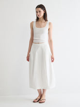 Classic A-Line Midi Skirt