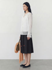 Lace V-Neck Top