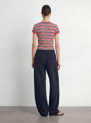Striped Crewneck T-Shirt