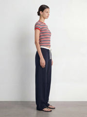 Striped Crewneck T-Shirt