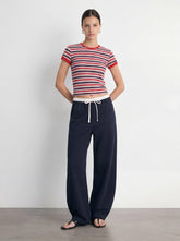 Striped Crewneck T-Shirt
