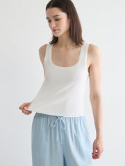 Soft Stretch Ribbed Tank Top