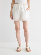 Lace-Trimmed Short