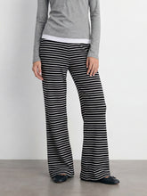 Striped Flare Sweatpant