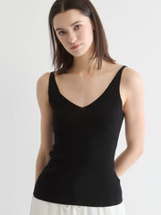 Ribbed Knit Camisole Top