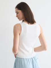 Soft Stretch Ribbed Tank Top