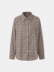 Checked Loose Fit Shirt