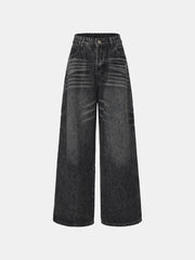 Mid-Rise Baggy Jeans