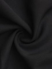 Foldover Waistband High-Rise Straight Leg Pant