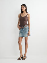 Denim Mini Skirt