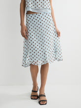 Polka Dot Midi Skirt