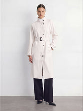 Belted Long Trench Coat