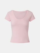 Scoopneck Basic T-Shirt