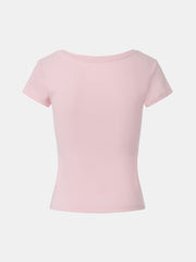 Scoopneck Basic T-Shirt