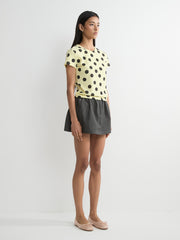 Short Sleeve Polka Dot T-shirt