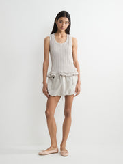 Ruffled Tank Top