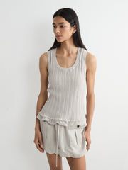 Ruffled Tank Top