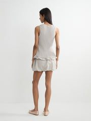 Ruffled Tank Top