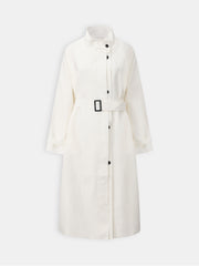 Belted Long Trench Coat