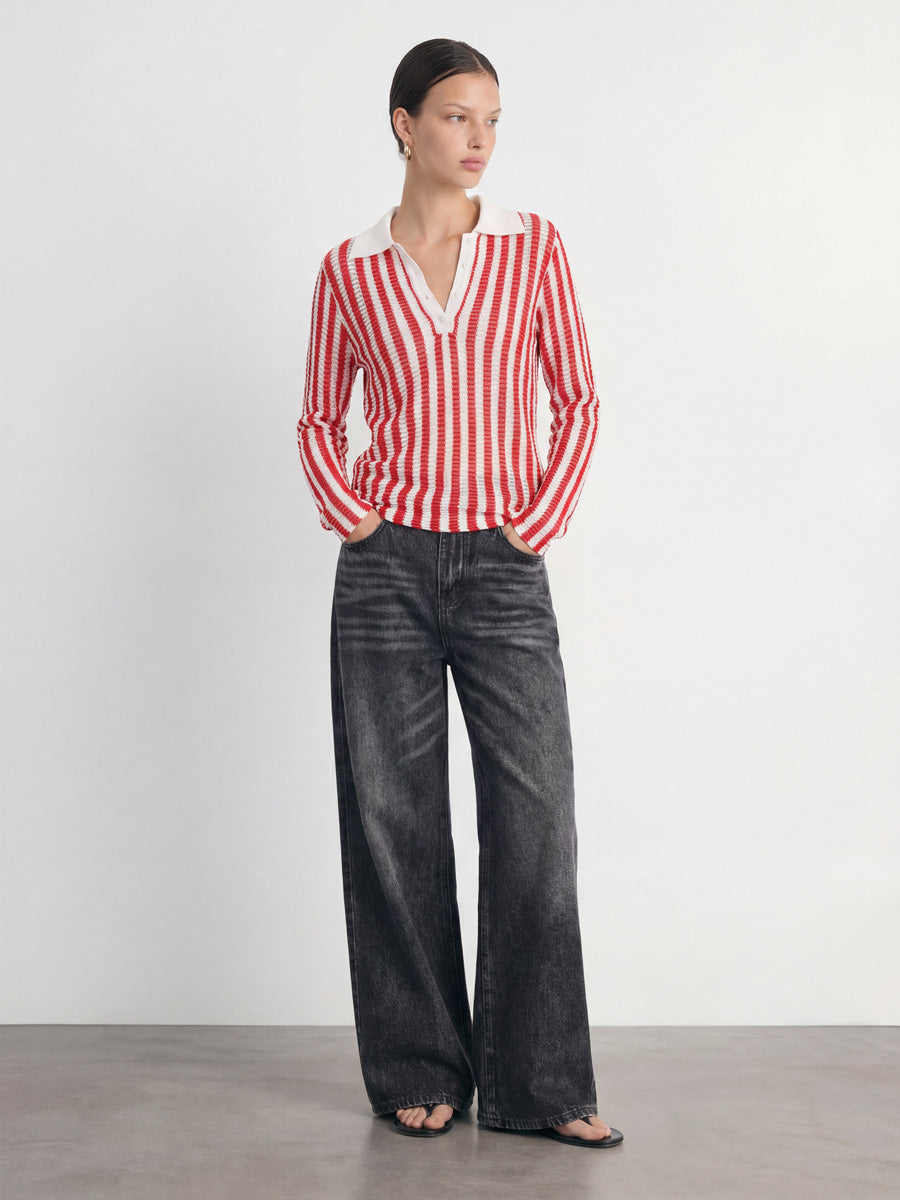 Mid-Rise Baggy Jeans
