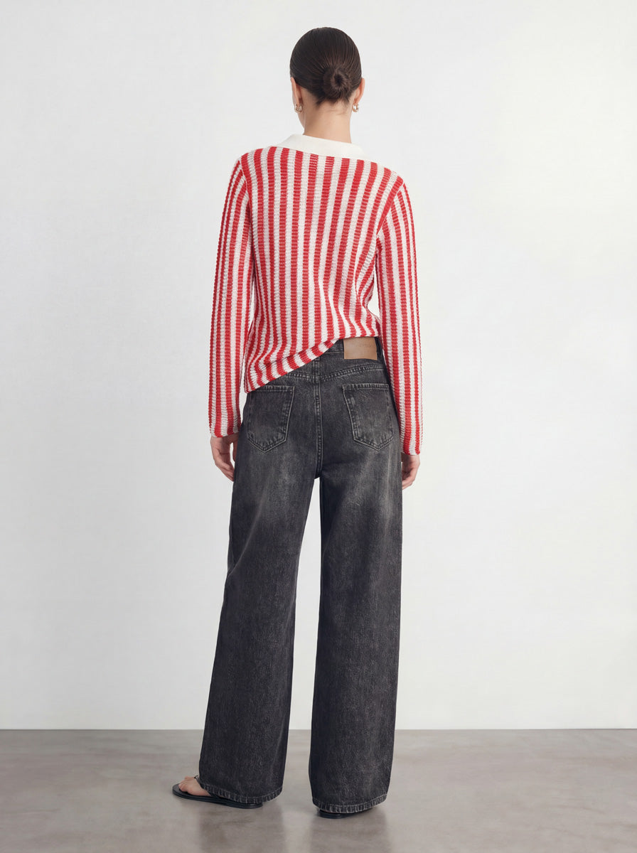 Mid-Rise Baggy Jeans