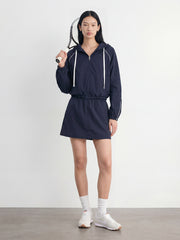 Hooded Zip-Up Jacket