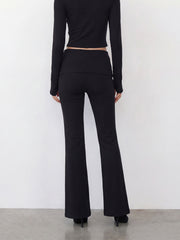 Foldover Sports Casual Pant