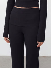 Foldover Sports Casual Pant