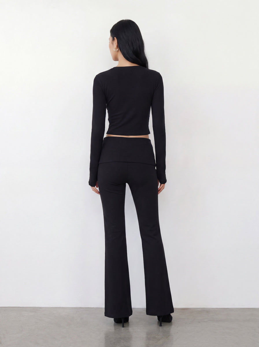 V-Neck Sports Casual Top