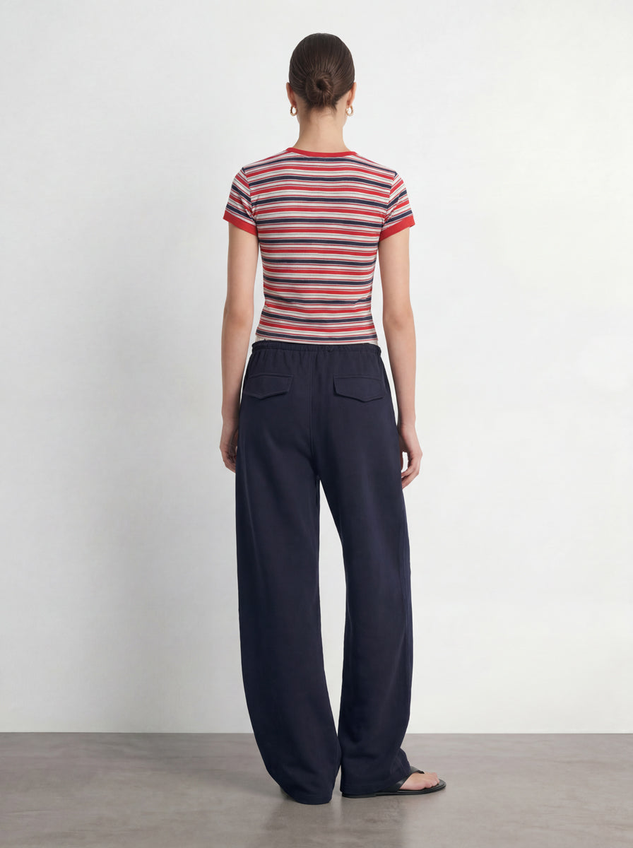 Striped Crewneck T-Shirt