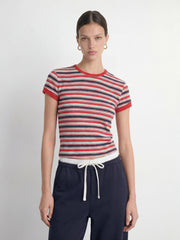 Striped Crewneck T-Shirt