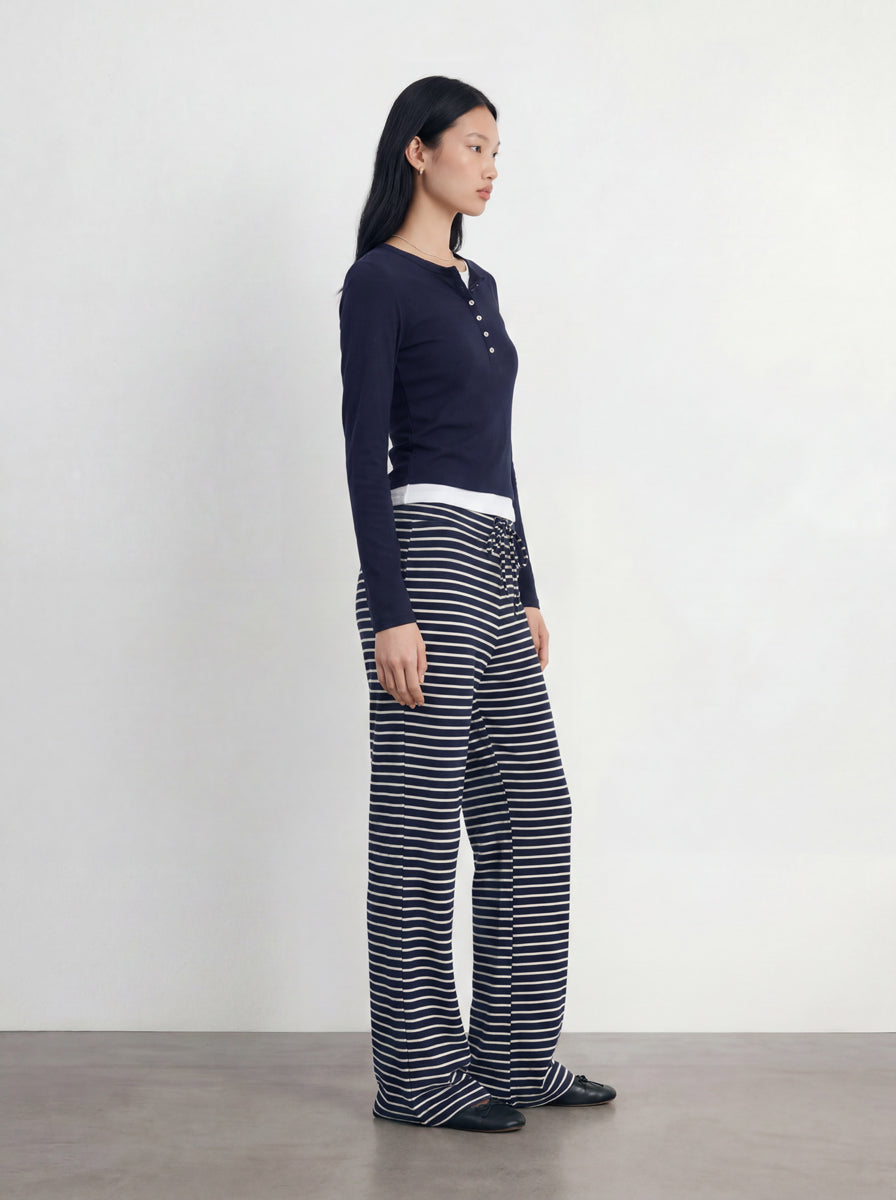 Double-Layer Cotton Longsleeve