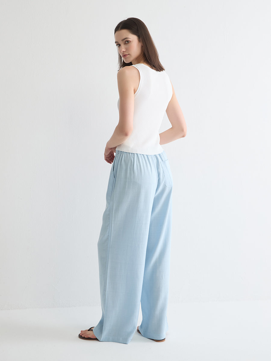 Soft Stretch Ribbed Tank Top