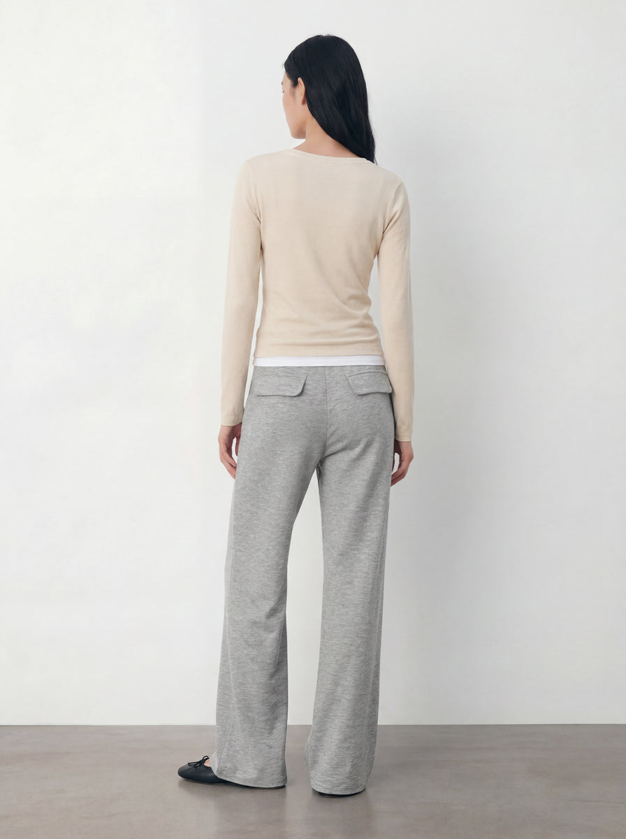 Double-Layer Cotton Longsleeve