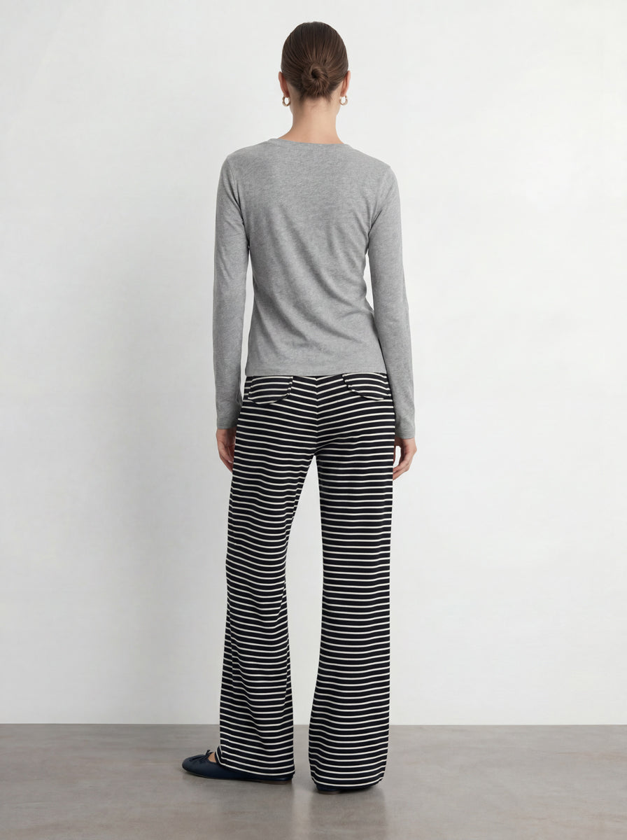 Double-Layer Cotton Longsleeve