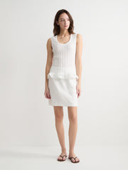 Ruffled Tank Top