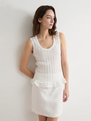 Ruffled Tank Top