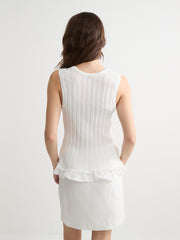 Ruffled Tank Top