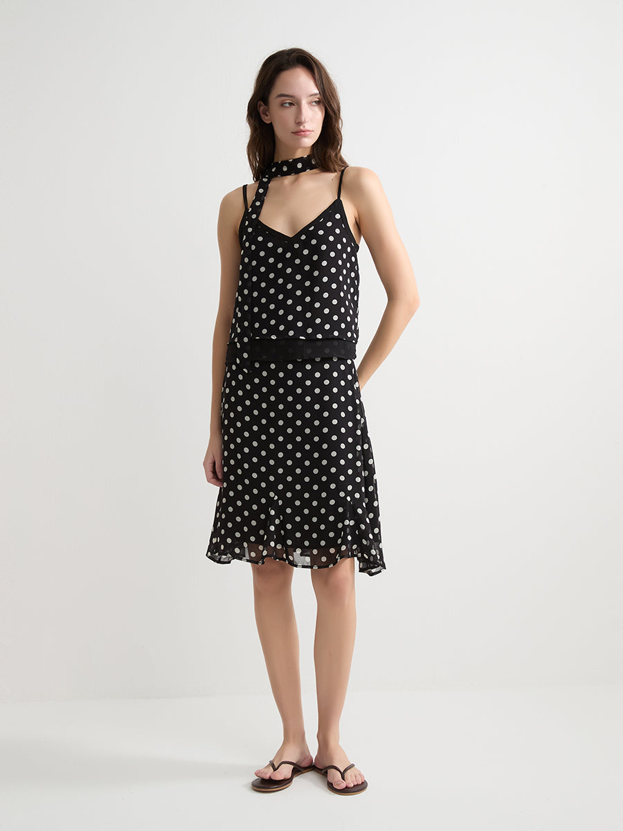 Polka Dot Camisole Top