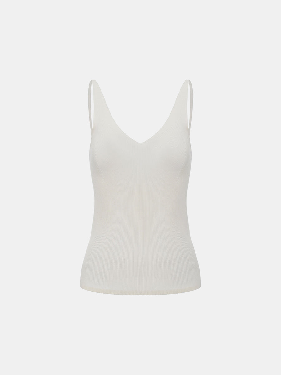 Ribbed Knit Camisole Top