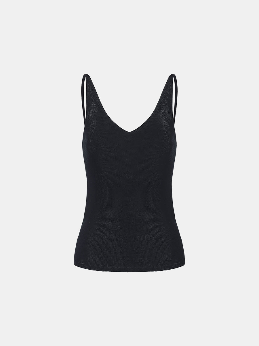 Ribbed Knit Camisole Top
