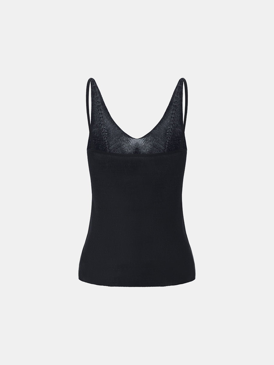 Ribbed Knit Camisole Top
