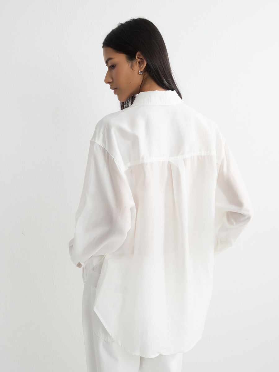 Relaxed Lyocell Shirt