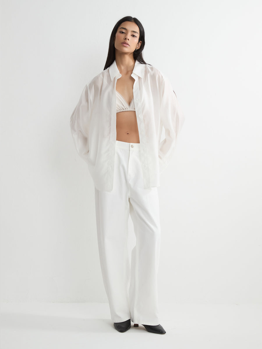 Relaxed Lyocell Shirt
