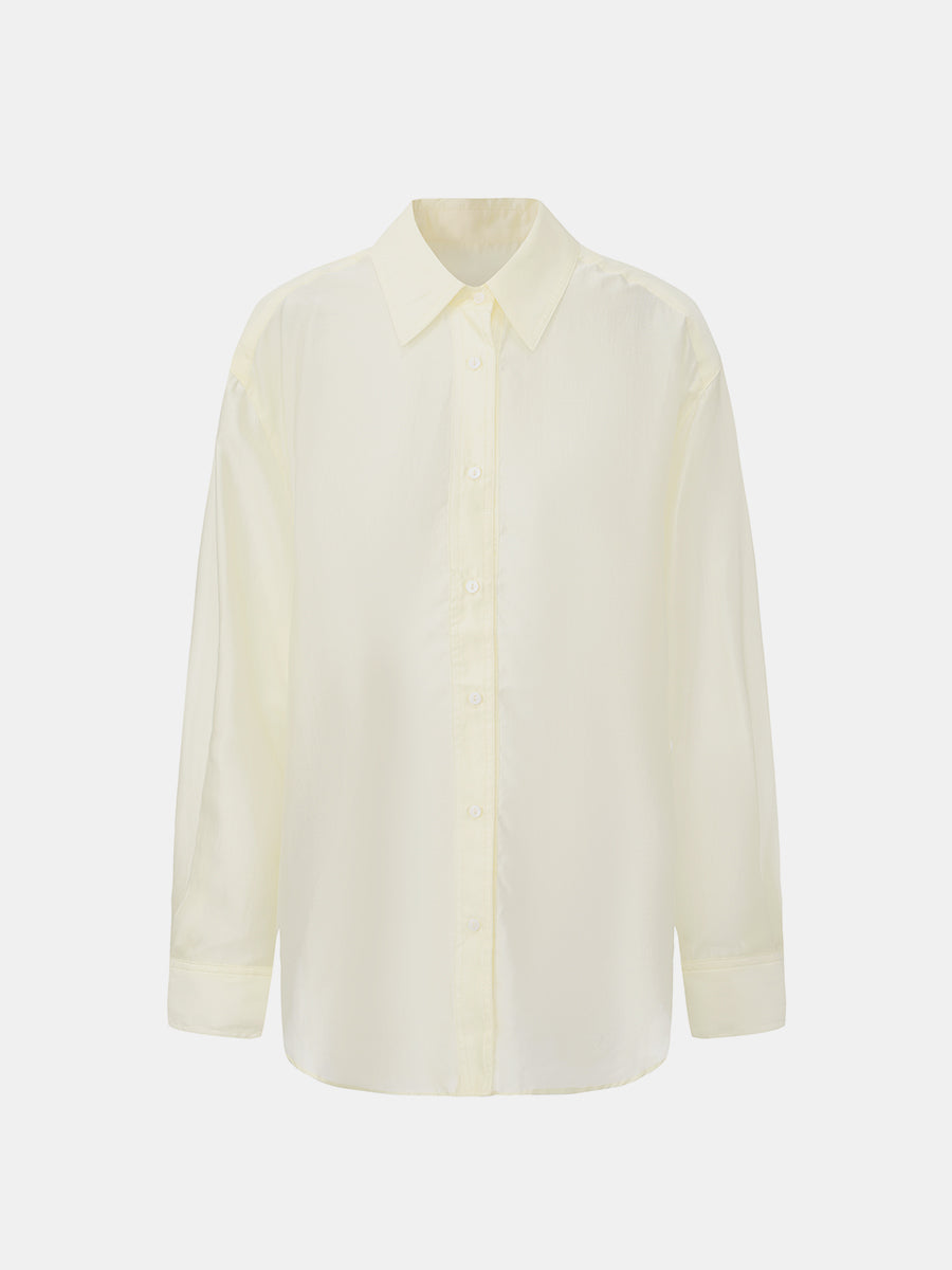 Relaxed Lyocell Shirt