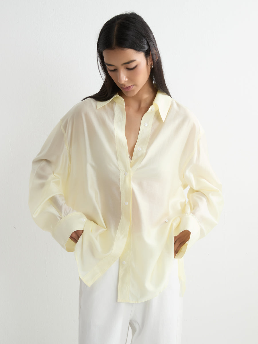 Relaxed Lyocell Shirt