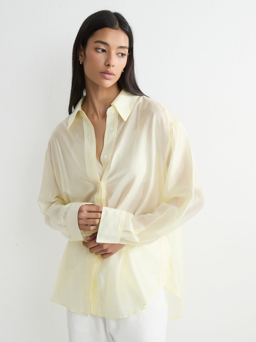 Relaxed Lyocell Shirt