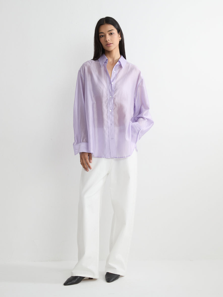 Relaxed Lyocell Shirt