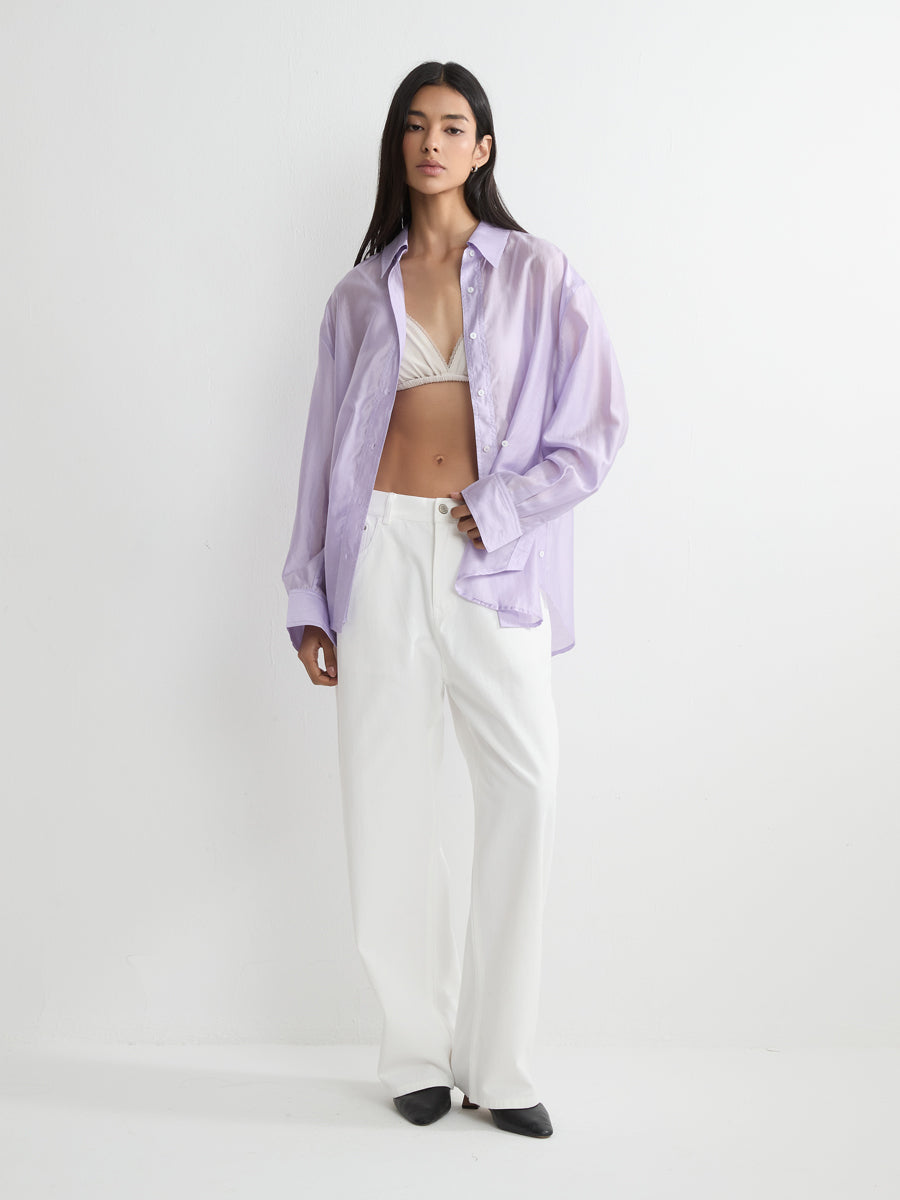 Relaxed Lyocell Shirt